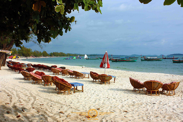 A view of the sea
